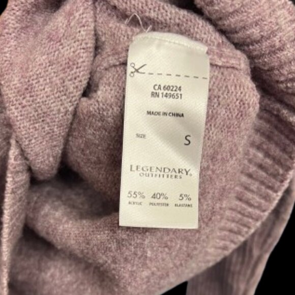 Legendary Outfitters Light Purple Sweater Women's Size Small - Picture 5 of 6